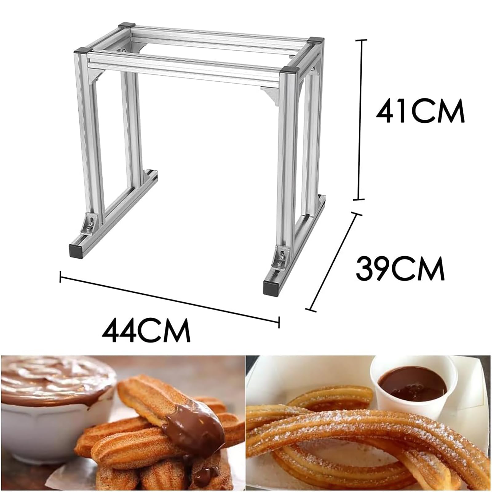 Amazon｜5Lドーナツチュロスマシンメーカー、業務用チュロスマシン、4